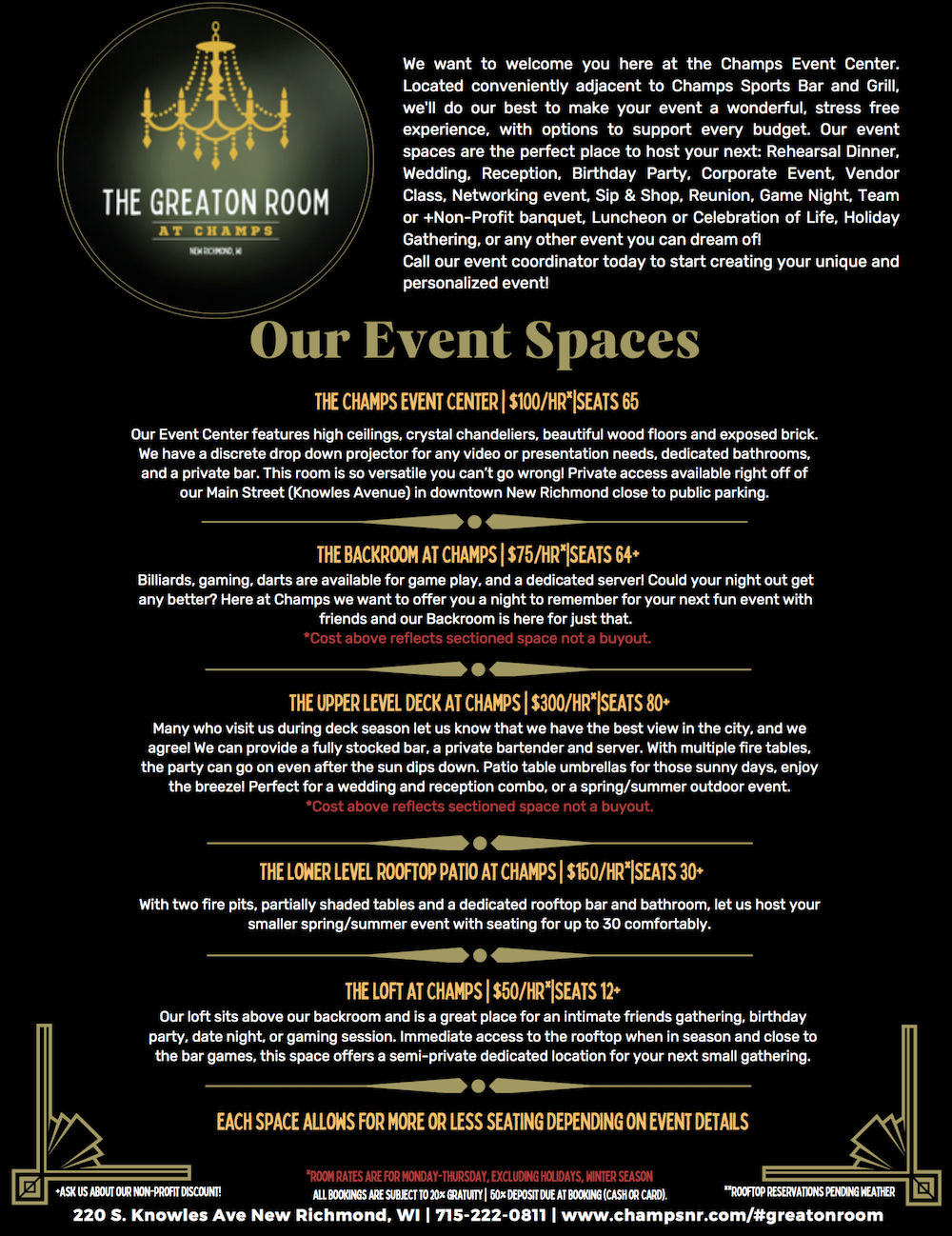 event-spaces